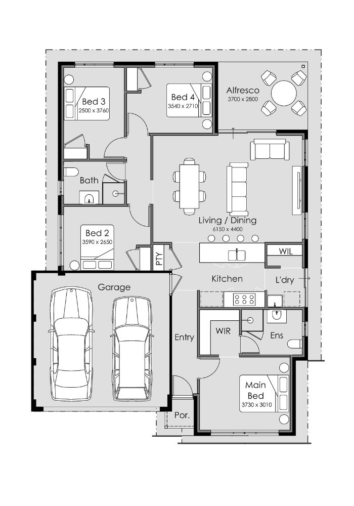 Aspen floor plan